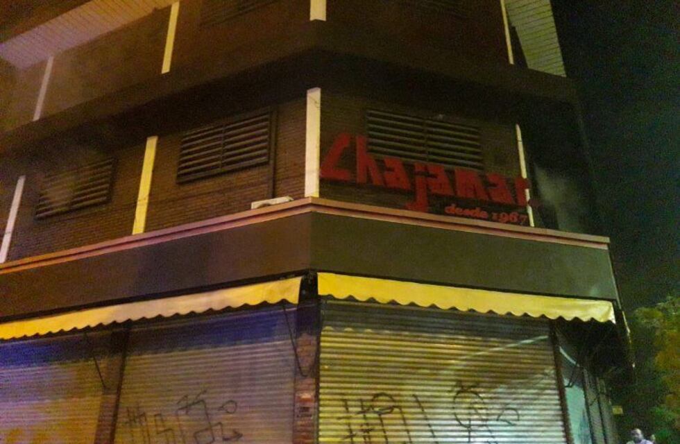 Se incendió una reconocida panadería de Mar del Plata