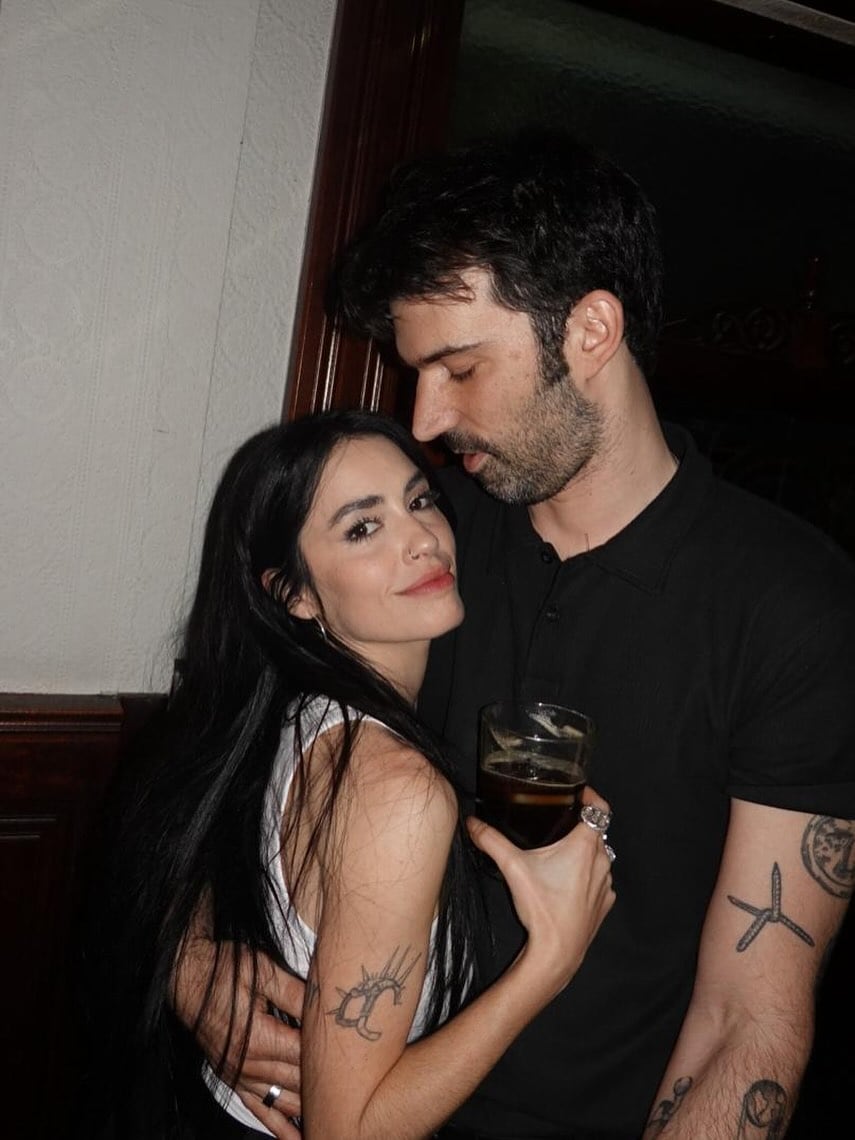 La foto de Pedro y Lali.