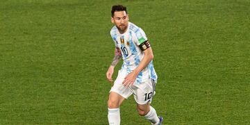 Lionel Messi todavía no le anotó un gol a Perú por las Eliminatorias. (AP)