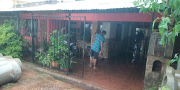 Intensas lluvias provocaron múltiples intervenciones policiales y de bomberos en Misiones.
