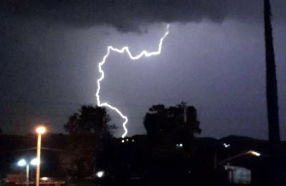Misiones en alerta meteorológica por tormentas fuertes y granizo