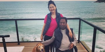 Pelé transmitió tranquilidad a sus seguidores con la imagen de su regreso a casa. (Instagram)