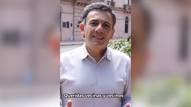 En sus redes sociales, el intendente convocó a votar por Massa