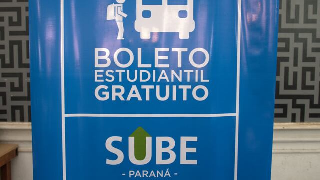 Boleto Estudiantil Gratuito Universal (BEGU) en Paraná