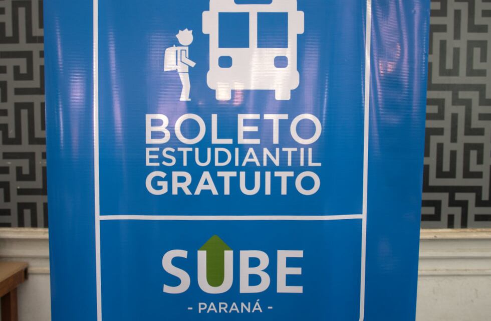 Cómo tramitar el boleto estudiantil gratuito en Paraná