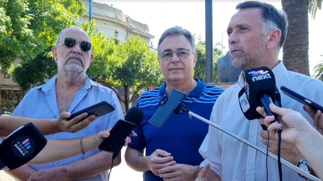 Gabriel Faber, Luis Castellano y Diego Peiretti