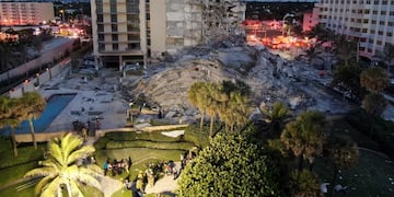 Derrumbe en Miami. Buscan a cuatro argentinos desaparecidos tras la tragedia en Surfside.