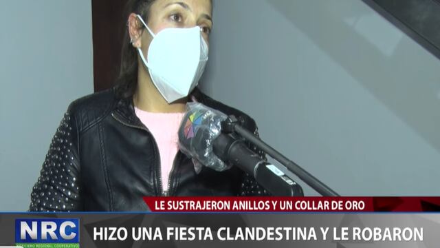 Morteros, una joven hizo una "clandestina" y le robaron. Canal 50 Morteros