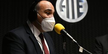 Manzur participó en la inauguración de Radio ATE