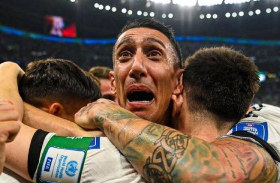 La emoción de Ángel Di María al marcar su gol en la final del Mundial ante Francia