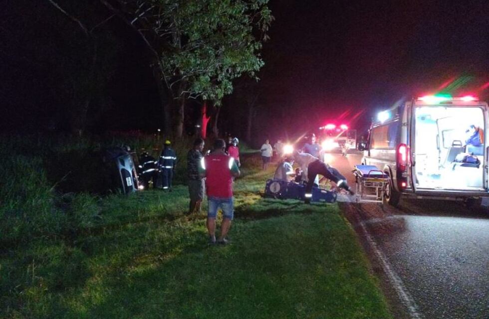 Accidente en el acceso a la ciudad