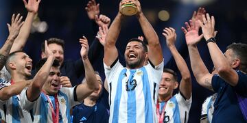 Sergio "Kun" Agüero le contestó a Ibrahimovic. Foto: Prensa FIFA.