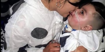 Liam Yamir Tobal, sufre de Atrofia Muscular Espinal (AME) y necesita de medicamentos muy costosos para su tratamiento.