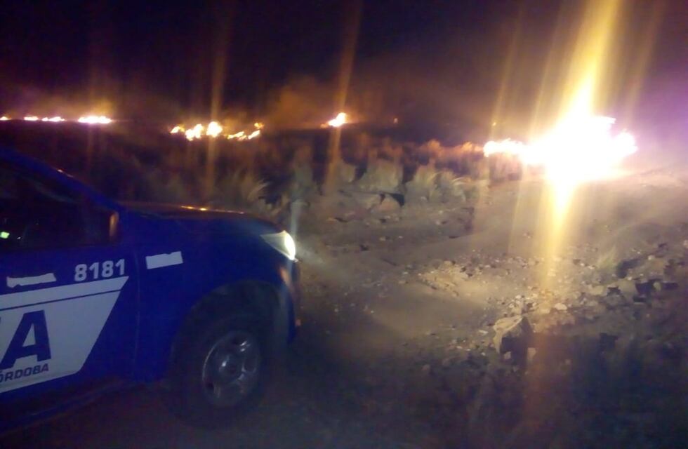 Incendio en el paraje Las Torrecillas