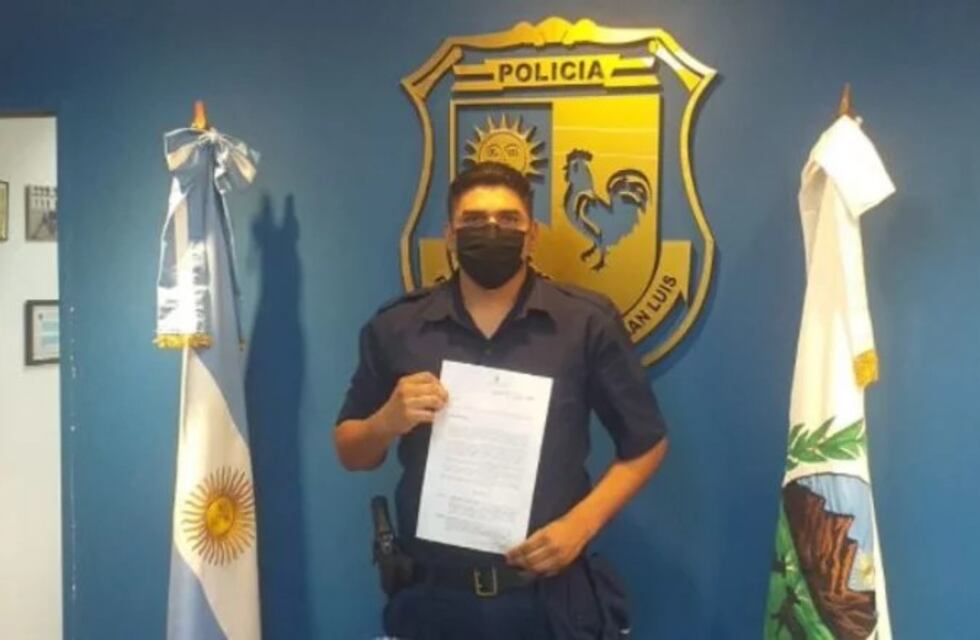 Le salvó la vida a un niño de 2 años y la Policía le otorgó un reconocimiento