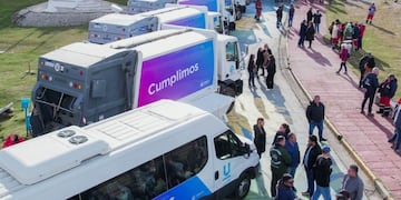 Nueva flota de la empresa Agrotécnica Fueguina
