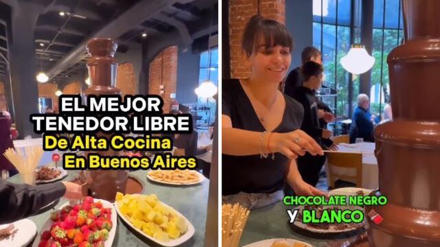 Visitó un reconocido tenedor libre de Puerto Madero y se sorprendió con los precios: cuánto gastó.