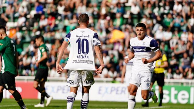 El Lobo le ganó a Banfield como visitante. Foto: @Gimnasiaoficial
