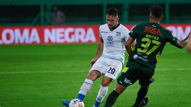 Augusto Schott fue titular en el empate de Talleres ante Defensa y Justicia