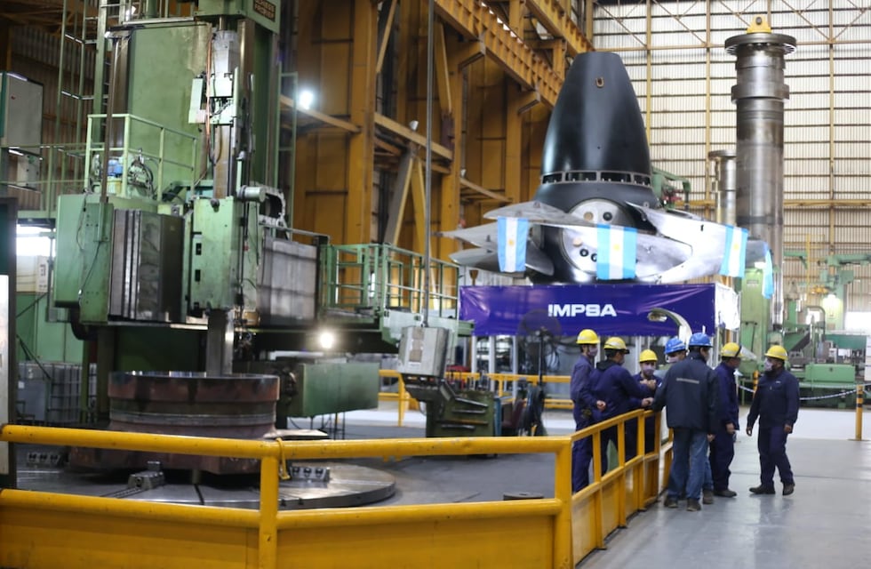 Impsa preparó un obsequio especial para Alberto Fernández por su visita