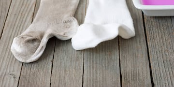 Trucos para dejar las Medias blancas.