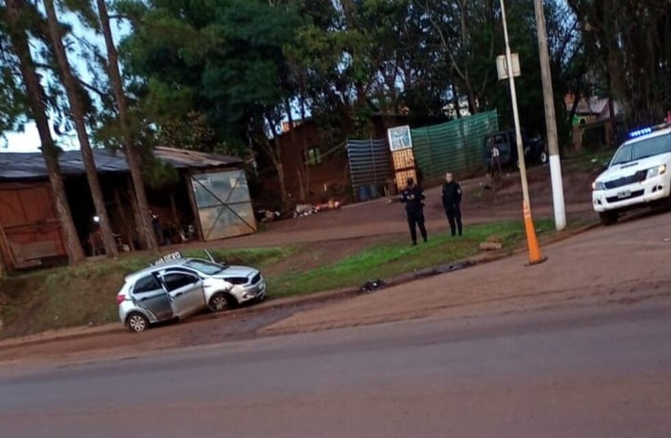 Despiste en Eldorado terminó con severos daños materiales