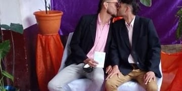 Luciano y Andrés pertenecen a la comunidad comechingona del norte cordobés.