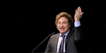 El presidente Javier Milei en el Latam Economic Forum (NA)