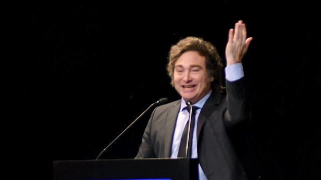 El presidente Javier Milei en el Latam Economic Forum (NA)