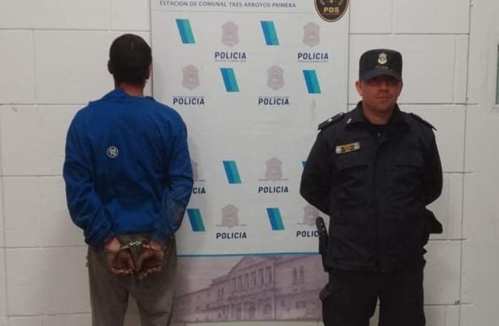 Tres Arroyos: aprehendido por amenazar a su pareja y huir de la policía