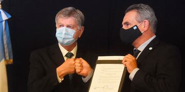 Sergio Ziliotto y Agustín Rossi (El Diario)