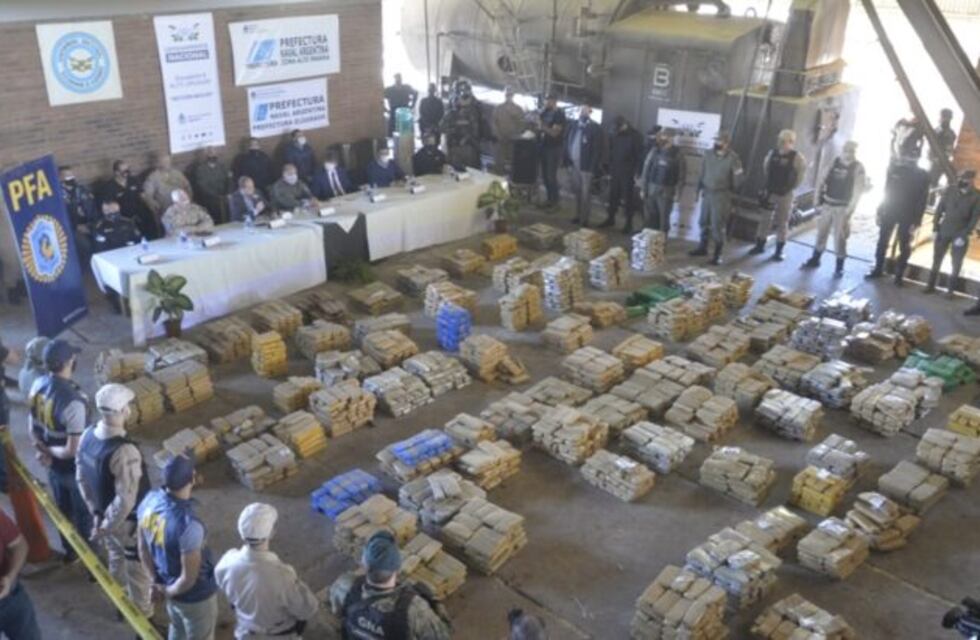 Misiones: incineran casi 22 toneladas de marihuana