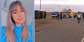 Julieta Bermejo, sobreviviente del vuelco en la Ruta 2