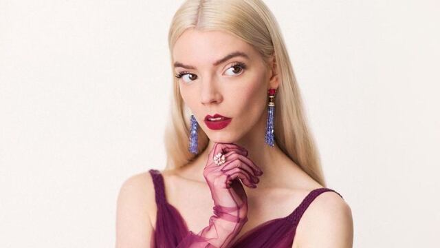 Anya Taylor Joy, la actriz que conquistó Hollywood con su protagónico en la serie “Gambito de Dama”.
