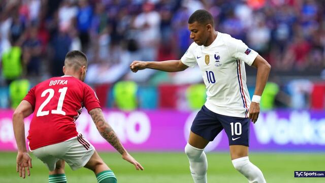 El partido que los hinchas franceses se perdieron (Foto: TyC Sports)