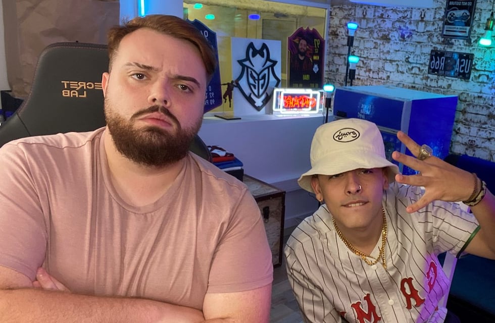 Ibai recreó el videoclip de “Dance Crip” de Trueno en la presentación de su equipo de e-sports