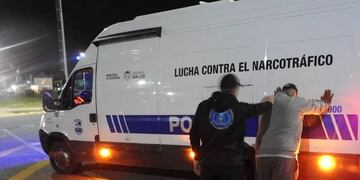 Detuvieron a un puntano que tenía $800 mil en cocaína