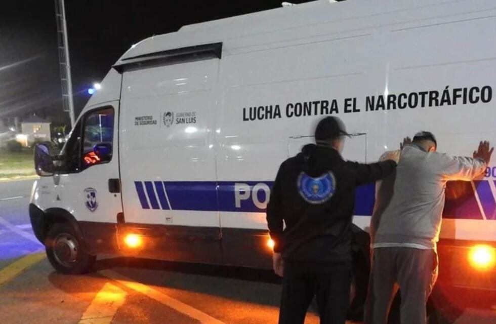 Detuvieron a un puntano que tenía $800.000 en cocaína