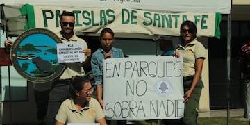 Trabajadores de Parques Nacionales se declaran en estado de "alerta y movilización" por el recorte de personal en la administración pública.