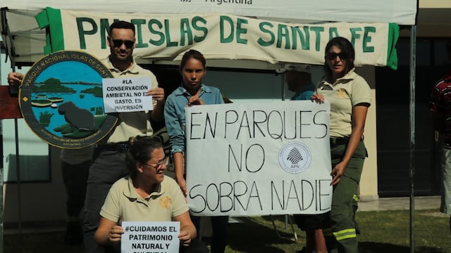 Trabajadores de Parques Nacionales se declaran en estado de "alerta y movilización" por el recorte de personal en la administración pública.