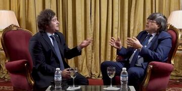 Jaime Bayly entrevistó a Javier Milei