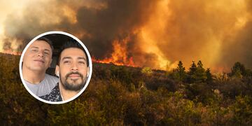 El dramático momento que viven Jorgito Moliniers y Hugo Ávila.