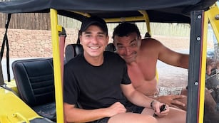 Julián Álvarez y Agustín Creevy se juntaron para vacacionar junto a sus parejas e hicieron de todo.