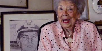 Delicia Rearte de Giachino, la “Mamá Malvinera”, está bien de salud