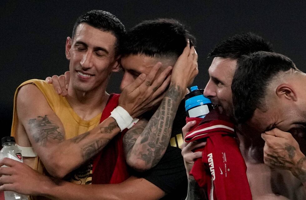 Copa América 2024: Ángel Di María lloró antes de la final y Dibu Martínez lo hizo reír