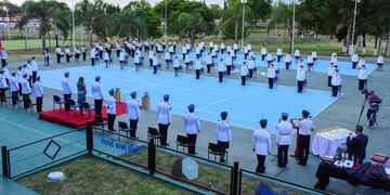 Egreso de la promoción N° 82 de la Escuela de Oficiales Dr. Salvador Maciá de Paraná