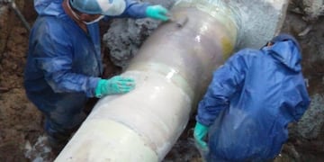 Reparaciones en el Acueducto Nogolí.