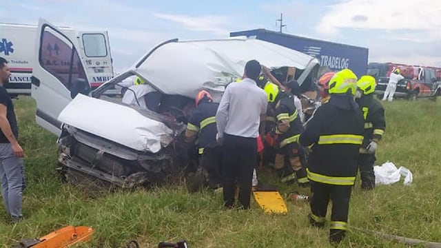 Accidente fatal en la Ruta Nacional número 7, a la altura de La Cautiva, en el sur de Córdoba.