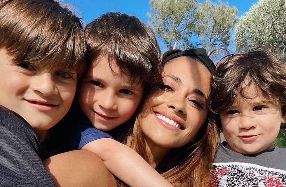 Visita de lujo: Antonela Roccuzzo y sus hijos disfrutan de las Cataratas del Iguazú