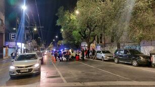 El choque ocurrió en las primeras horas del viernes en la ciudad de Córdoba. (Policía)